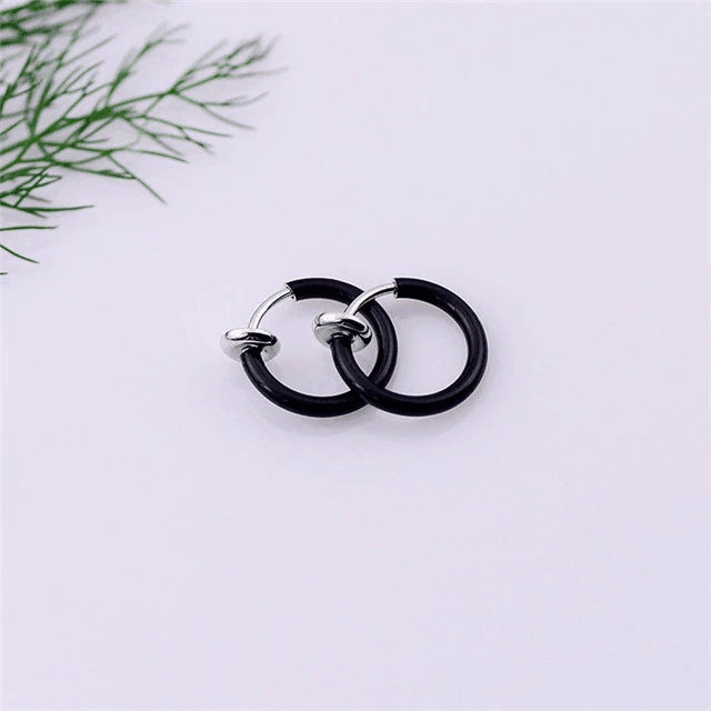 Fake Lip Ear Nose Clip Ring Jewelry Body Jewelry LOLEDE Store hei