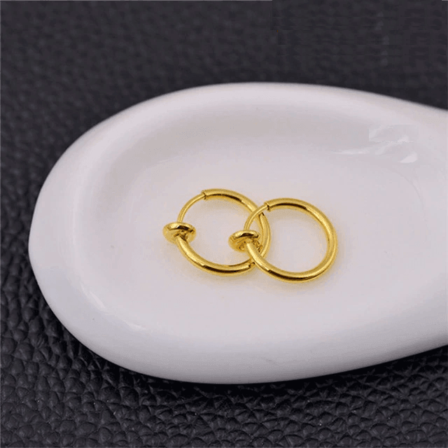 Fake Lip Ear Nose Clip Ring Jewelry Body Jewelry LOLEDE Store jin