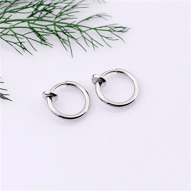 Fake Lip Ear Nose Clip Ring Jewelry Body Jewelry LOLEDE Store yin