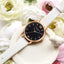 Fashion Casual Rose Gold Simple Leather Women’s Dress Watch Women's Watches 77 Queens Store