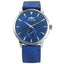 Fashion Casual Ultra Thin Dial Mechanical Watch For Men Mechanical Watches T-WINNER Official Store SILVER BLUE