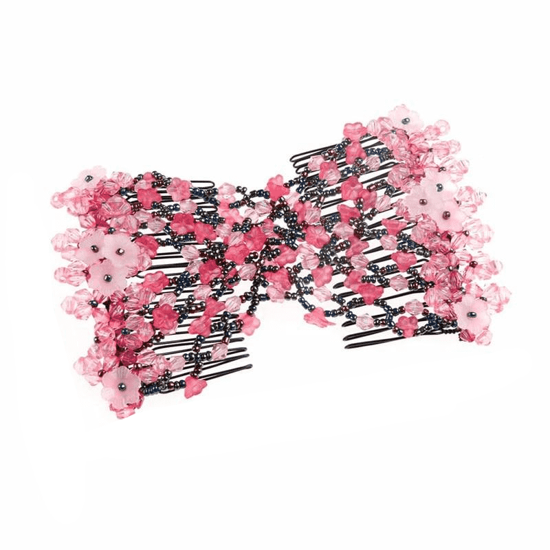 Fashion Double Comb Stretchy Magic Elastic Hair Comb Clip Combs Amor Store