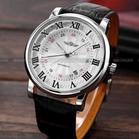 Fashion Gold Self Wind Automatic Mechanical Watch For Men Mechanical Watches Chinese Watch factory