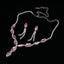 Fashion Leaf Pink Crystal Jewelry Sets Bridal Jewelry Sets Loving You Wedding Store