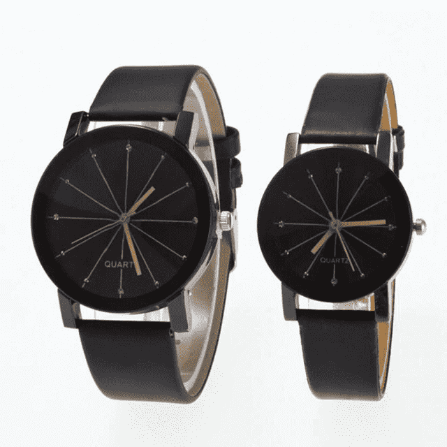 Fashion Luxury Leather Geometric Alloy Case Lover Watch Lover's Watches GR Jewelry Store