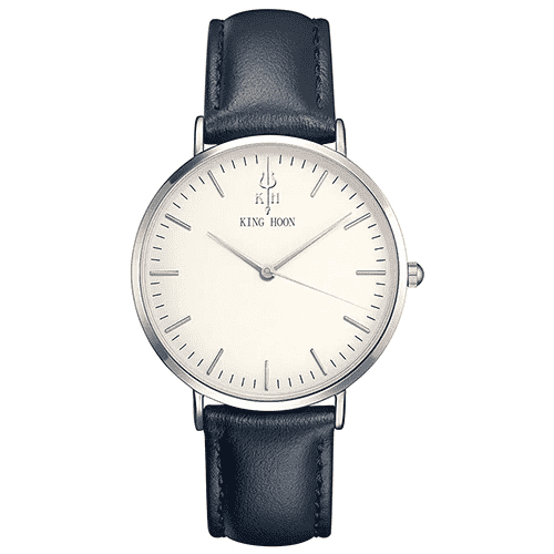 Fashion Luxury Steel Mesh Ultra Thin Dress Watch For Women Women's Watches KING HOON factory Store BLUE SILVER WHITE