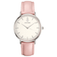 Fashion Luxury Steel Mesh Ultra Thin Dress Watch For Women Women's Watches KING HOON factory Store PINK SILVER WHITE