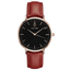 Fashion Luxury Steel Mesh Ultra Thin Dress Watch For Women Women's Watches KING HOON factory Store RED ROSE BLACK