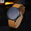 Fashion Military Leather Strap Quartz Watch For Men Quartz Watches Love watch. Store