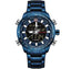 Fashion Stainless Steel Analog Quartz Watch For Men Quartz Watches NAVIFORCE OUTLET Store BE BE