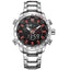Fashion Stainless Steel Analog Quartz Watch For Men Quartz Watches NAVIFORCE OUTLET Store S-B-R