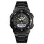Fashion Stainless Steel Waterproof Quartz Watch For Men Quartz Watches Skmei Outlets Store black white