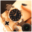 Fashion Star Sky Dial Rose Gold Women's Dress Watch Women's Watches Trendy Watches Store Grey
