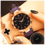 Fashion Star Sky Dial Rose Gold Women's Dress Watch Women's Watches Trendy Watches Store Purple