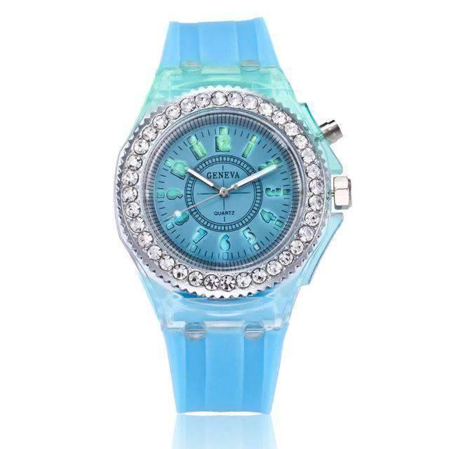 Fashion Tide LED Female Student Luminous Children's Watch Children's Watches Bgg Official Store