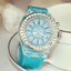 Fashion Tide LED Female Student Luminous Children's Watch Children's Watches Bgg Official Store Sky Blue