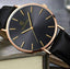 Fashion Ultra Thin Luxury Casual Quartz Watch For Men Quartz Watches True Colors Store black 3