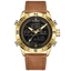 Fashion Waterproof LED Digital Military Men's Quartz Watch Quartz Watches NAVIFORCE Official Store Gold