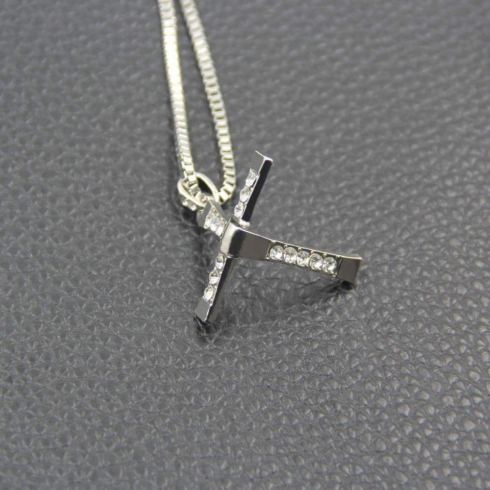 Fast and Furious Toretto Cross Pendant Necklace Jewelry For Men Pendant Necklaces CJJewelry Dropshipping- Store