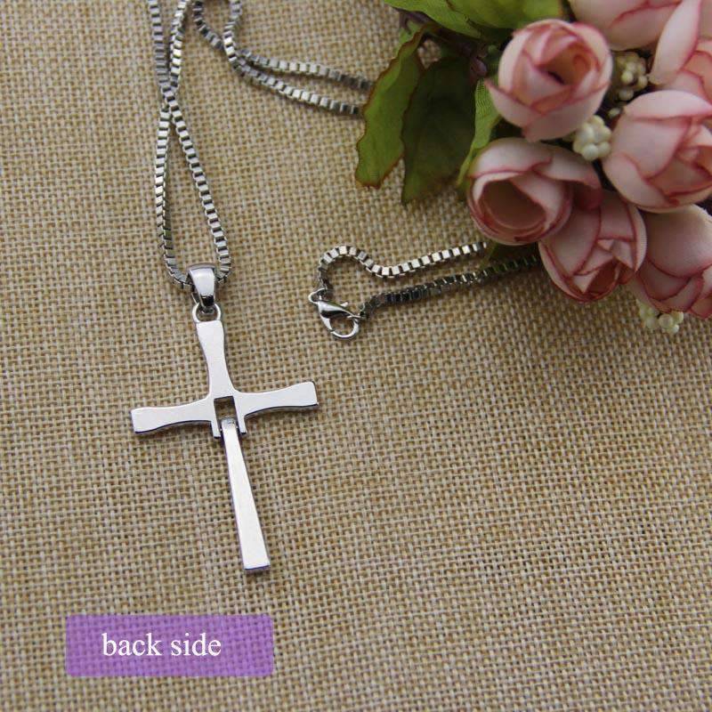 Fast and Furious Toretto Cross Pendant Necklace Jewelry For Men Pendant Necklaces CJJewelry Dropshipping- Store