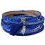 Feather Tree Magnetic Velvet Bracelet Wrap Bracelets Chanfar Official Store blue owl