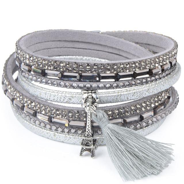 Feather Tree Magnetic Velvet Bracelet Wrap Bracelets Chanfar Official Store Tower