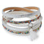 Feather Tree Magnetic Velvet Bracelet Wrap Bracelets Chanfar Official Store white