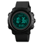 Fitness Tracker Measurement Stopwatch Men's Digital Watch Digital Watches Skmei Watch Store ABS Dial Black