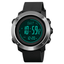 Fitness Tracker Measurement Stopwatch Men's Digital Watch Digital Watches Skmei Watch Store Steel Dial Black
