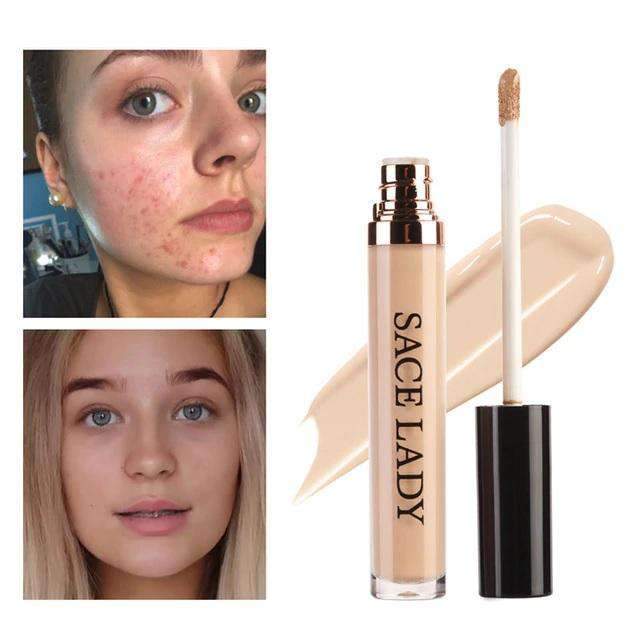 Full Cover Face Corrector Pro Face Concealer Makeup Cream Concealer SACE LADY Official Store 03 Natural