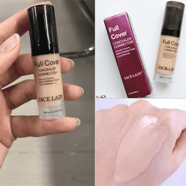 Full Cover Liquid Face Concealer Makeup Base Cosmetic Concealer SACE LADY Official Store