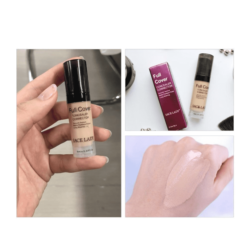 Full Cover Liquid Face Concealer Makeup Base Cosmetic Concealer SACE LADY Official Store