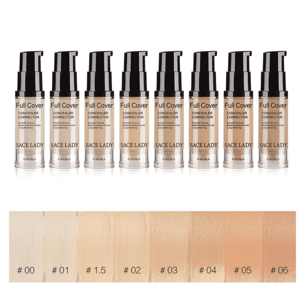 Full Cover Liquid Face Concealer Makeup Base Cosmetic Concealer SACE LADY Official Store