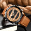Full Steel Duel Display LED Sports Watch Sports Watches LIGE Watch Store