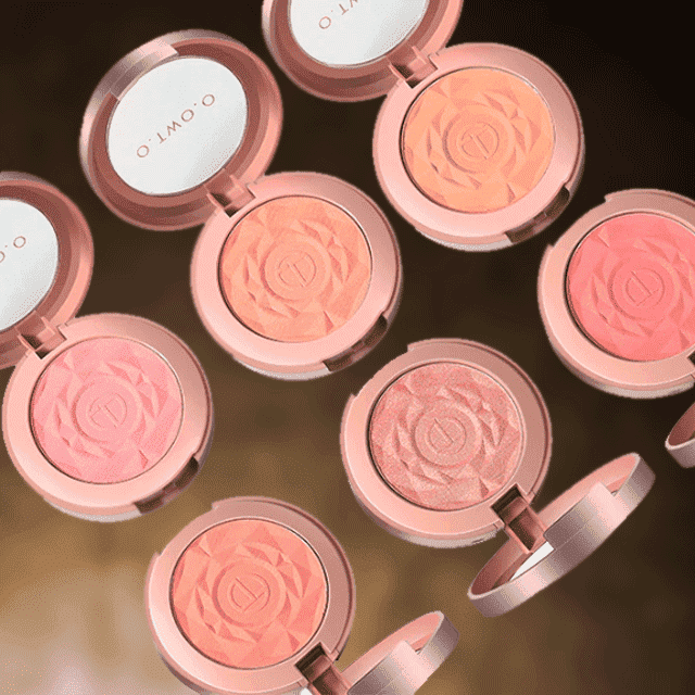 Gel Blush Palette Cream Cheek Makeup Blusher Powder Blush O.TWO.O Official Store