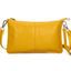 Genuine Leather Candy Color Crossbody Clutch Bag for Women Clutches RanHuang Official Store Yellow