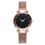 Geometric Surface Casual Dress Wrist Watch Women's Watches Lvpai Watch Store Rose