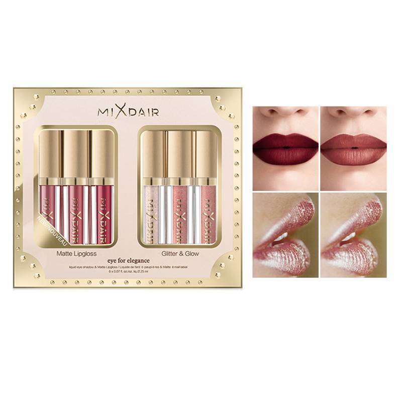Glitter Highlight Liquid Lipstick Lip Gloss MixFair Store