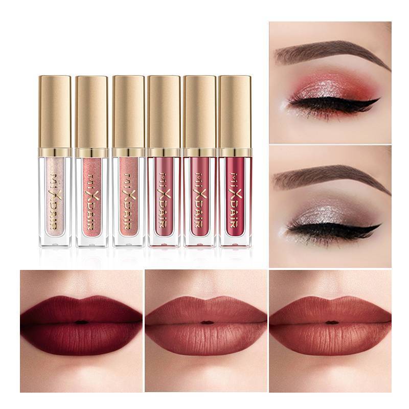 Glitter Highlight Liquid Lipstick Lip Gloss MixFair Store