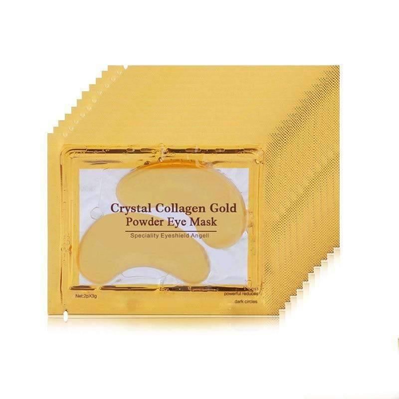 Gold Crystal Collagen Eye Mask for Dark Circles Removal Creams topbest store