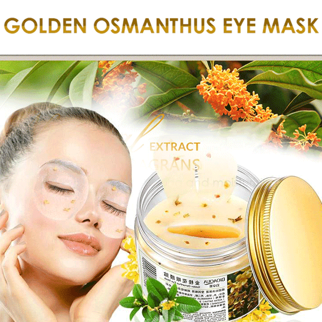 Gold Osmanthus Eye Mask Collagen Gel Whey Protein Face Care Creams BaLaLa