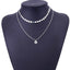 Golden Coin Multilayer Necklace Chain Necklaces IPARAM Official Store
