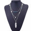 Golden Coin Multilayer Necklace Chain Necklaces IPARAM Official Store N332-2