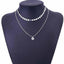 Golden Coin Multilayer Necklace Chain Necklaces IPARAM Official Store N541-2