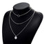 Golden Coin Multilayer Necklace Chain Necklaces IPARAM Official Store N632-2