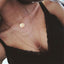 Golden Coin Multilayer Necklace Chain Necklaces IPARAM Official Store N640-1