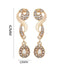 Golden Color Water Drop Bridal Jewelry Set With Blue Stone Bridal Jewelry Sets GUVIVI Official Store