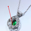 Green Zircon Water Drop Jewelry Set Bridal Jewelry Sets Manny Offcial Store
