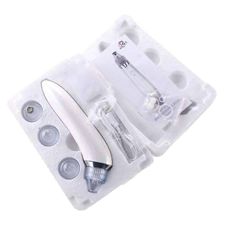 Handheld Blackhead Acne Remover Vaccum Suction Facial Skin Cleanser Cleansers The Silk Road Co. Ltd. White