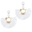Handmade Big Tassel Earrings Drop Earrings AY Official Store FOF52920